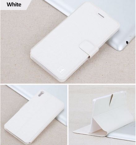 Книжка "Шовк" для Lenovo S858t біла-0