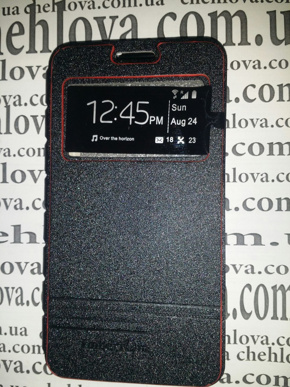 Книжка Imperium для Lenovo S860 з прихованим магнітом та вікном (чорна)-0