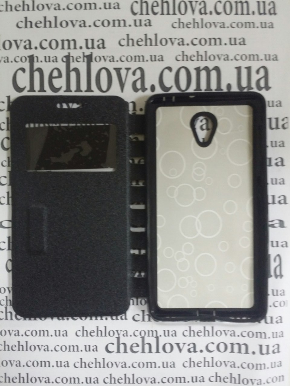 Книжка Imperium для Lenovo S860 з прихованим магнітом та вікном (чорна)-2