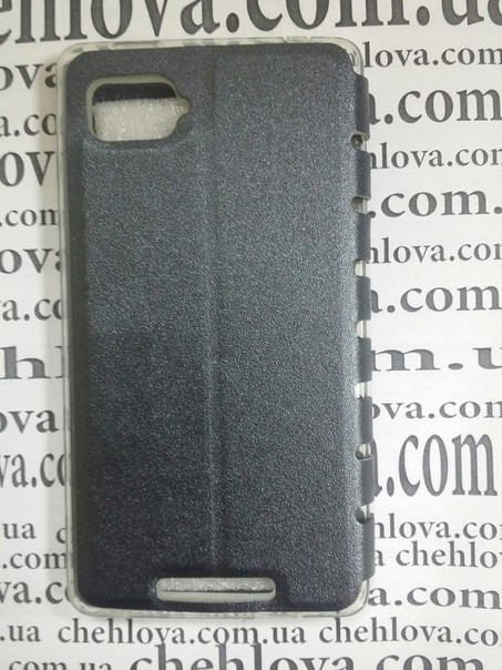 Книжка Imperium для Lenovo K910 з прихованим магнітом та вікном (чорна)-2