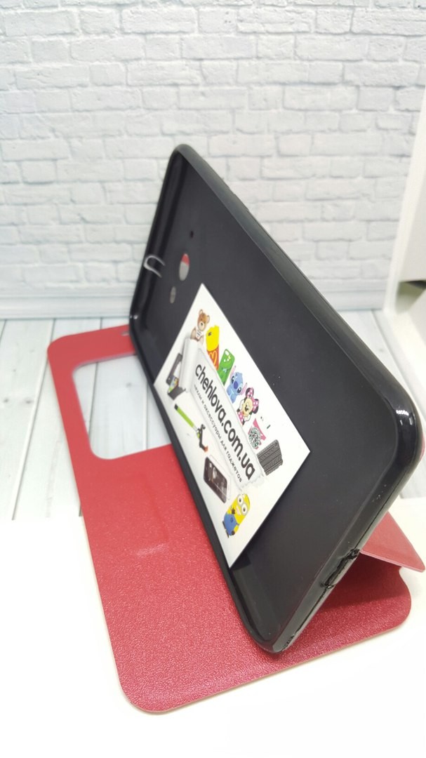 Книжка Imperium для Lenovo S930 з прихованим магнітом та вікном (червона)-2