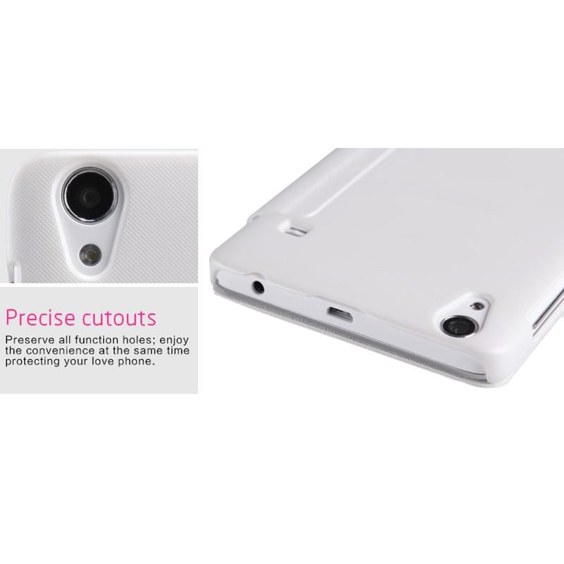 Книжка Nillkin Sparkle для Lenovo A936 Note 8 White-3
