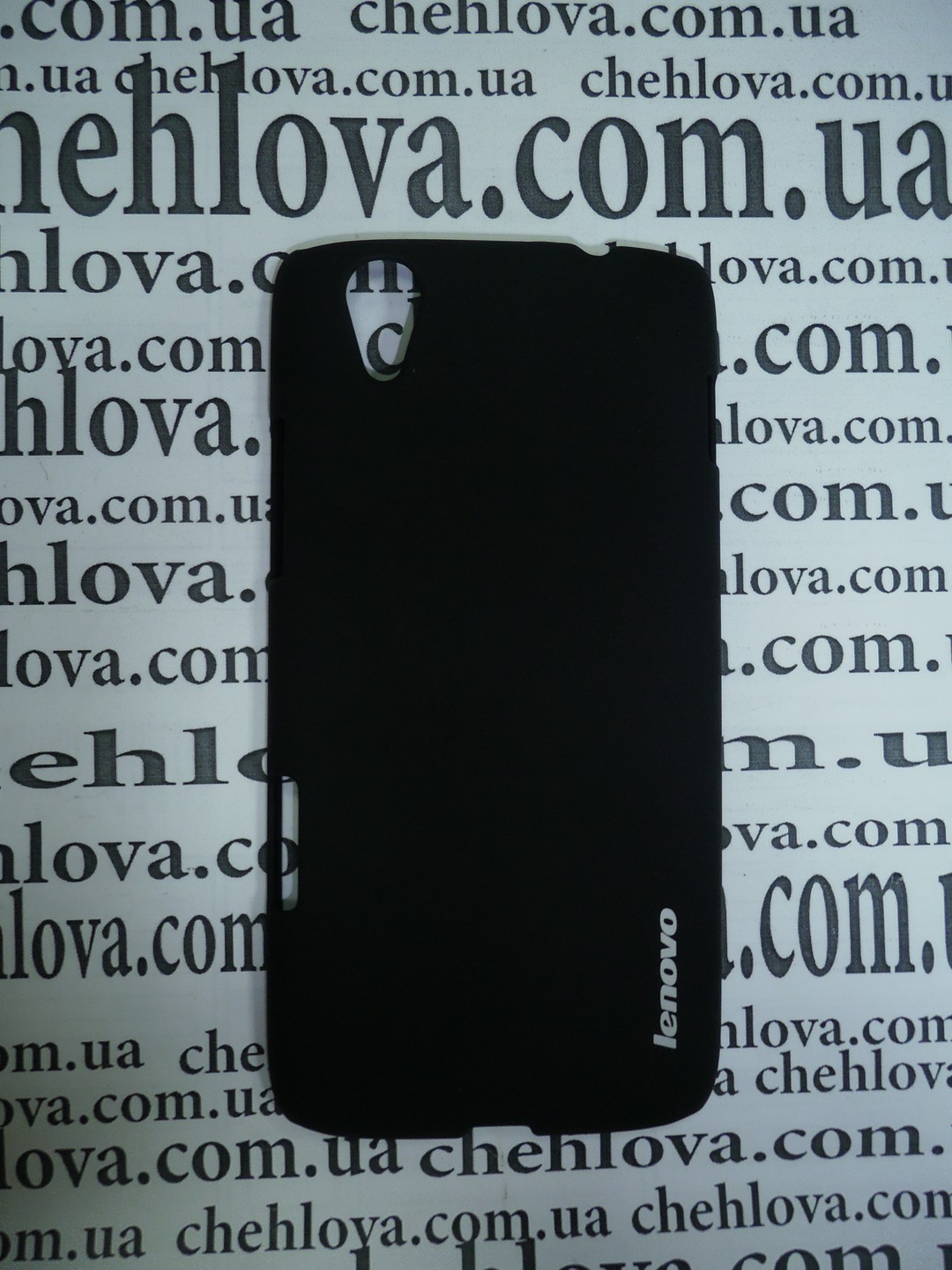 Накладка для Lenovo S960 Soft Touch (та матова плівка в комплекті) чорна-0