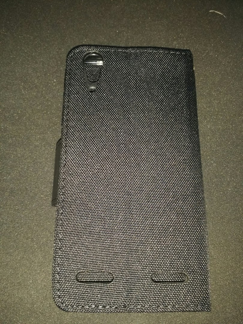 Книжка Goospery Canvas для Lenovo K3 A6000/6010 чорна-1