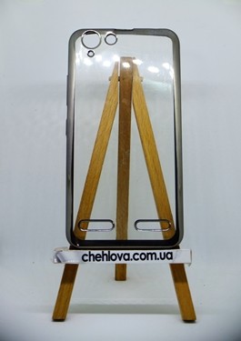 Накладка для LENOVO K5 A6020 СИЛІКОН UMKU LINE (сірий)-0