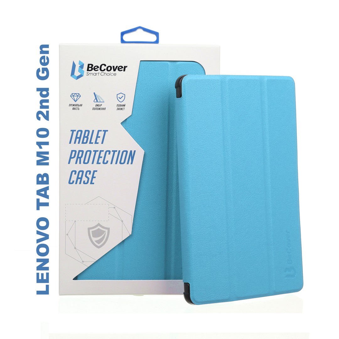 Чохол-книжка BeCover Smart Case для Lenovo Tab M10 TB-X306F HD (2nd Gen) Blue-0