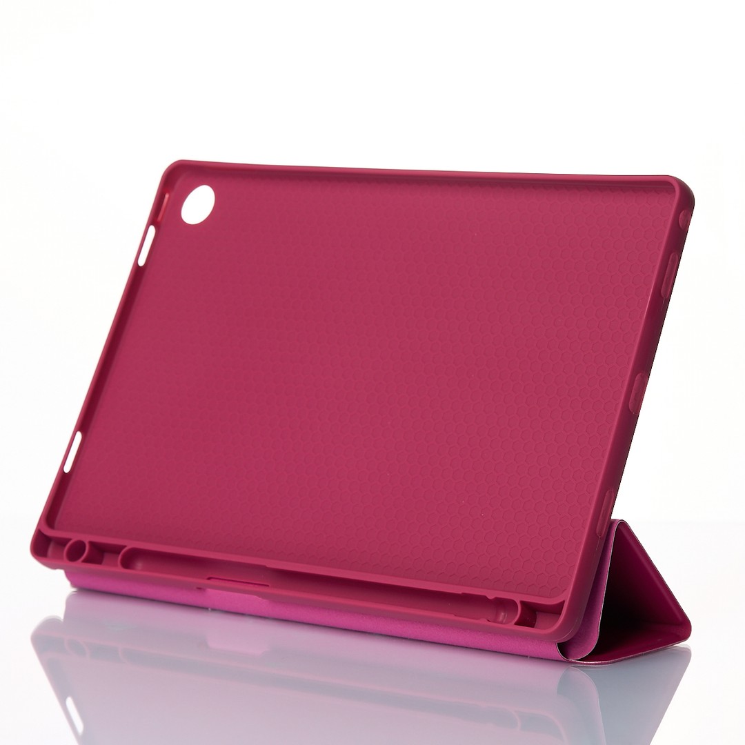 Книжка Smart Case для Lenovo TAB M10 Plus 3 GEN малинова-2