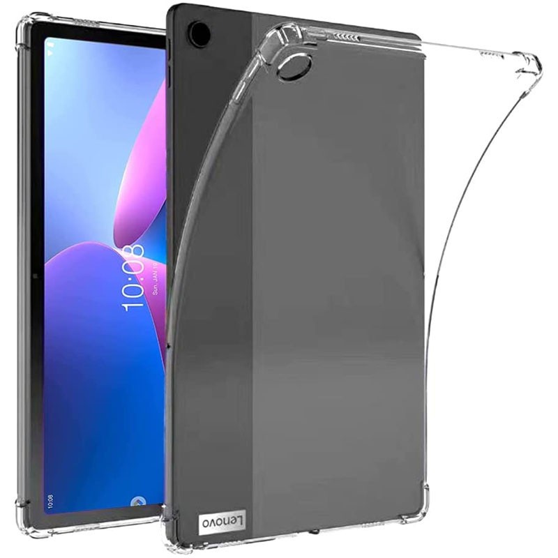 Накладка Silicone Clear для Lenovo Tab M10 Plus (3GEN) прозора силіконова-0