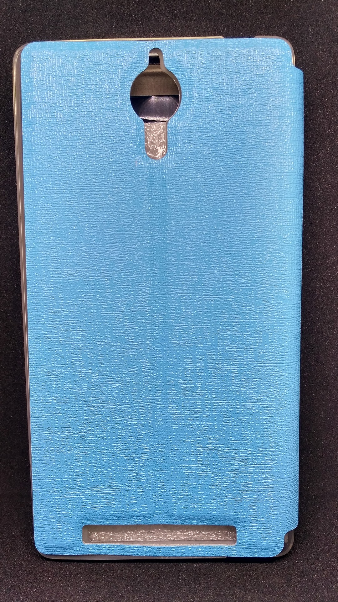 Книжка Ulike для Lenovo P90 з вікном блакитна-1