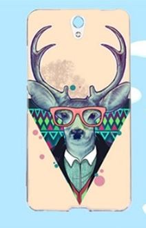 Накладка для Lenovo Vibe S1 "Олень" (силікон)-0