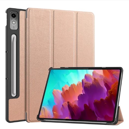 Книжка Smart Case для Lenovo Tab P12 Пудрова-1