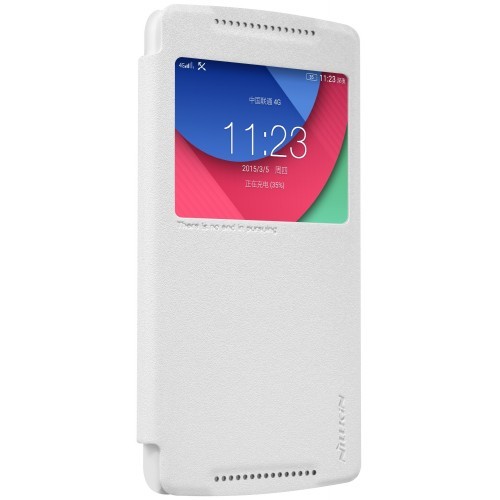 Книжка Nillkin Sparkle для Lenovo X3 Lite/K4 Not 3 Біла-1