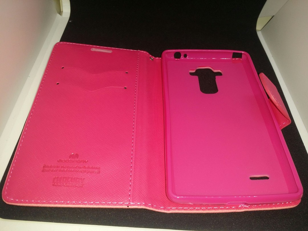 Книжка Goospery Fancy для LG G4 Stylus рожева-2