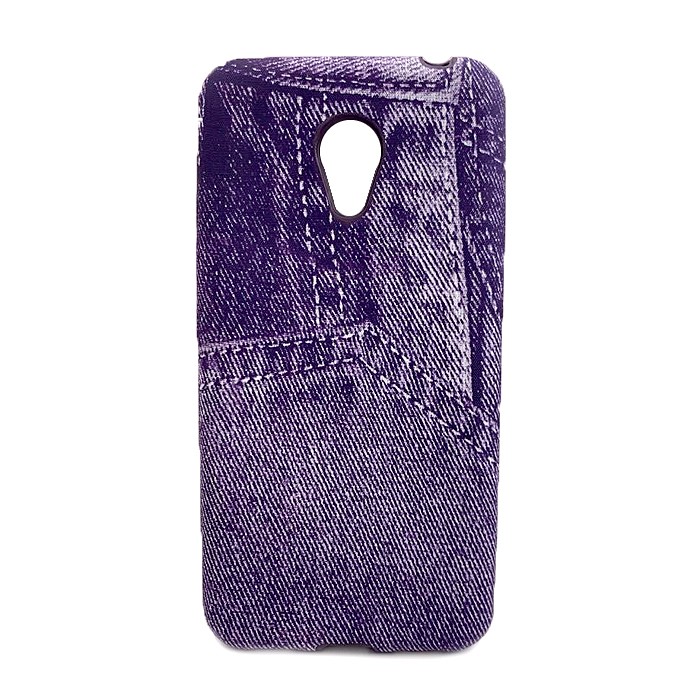 Накладка Fashion Jeans для Meizu M3/M3s фіолетова-0