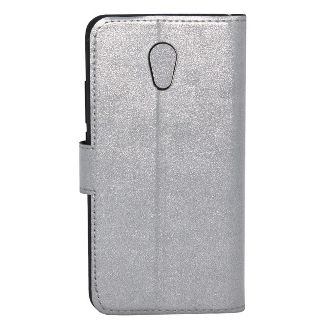 Книжка Bring Joy для Meizu M5 Note срібна-1