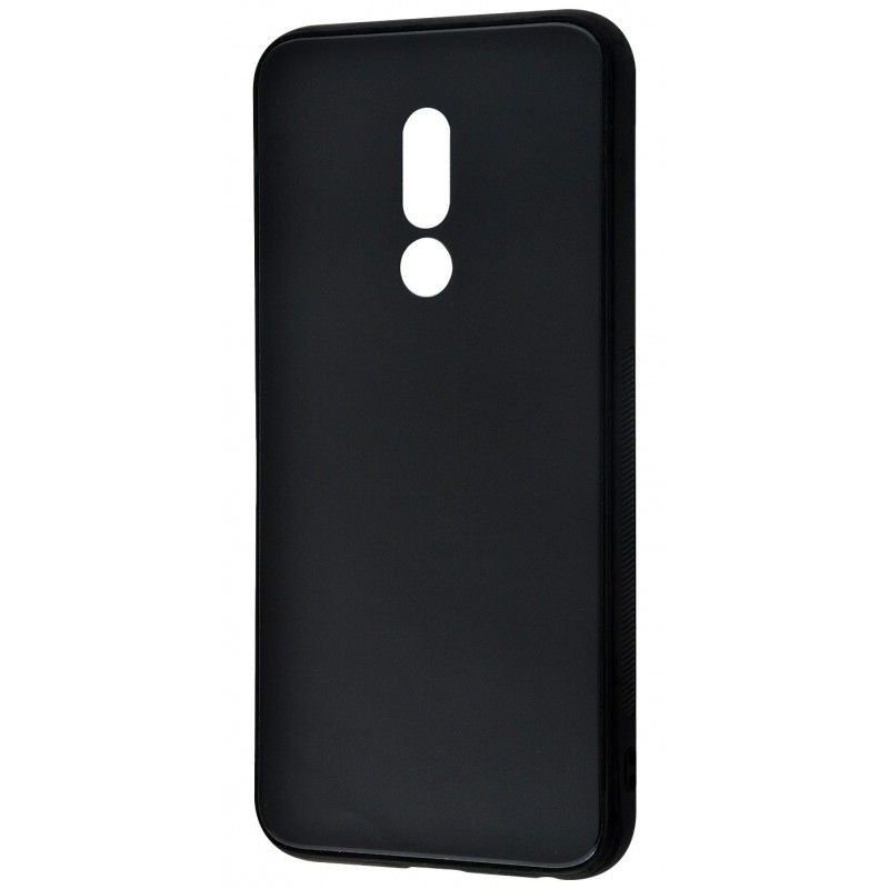 Накладка Limited для Meizu 16th Plus Glass Case (Glass+TPU) чорна-0