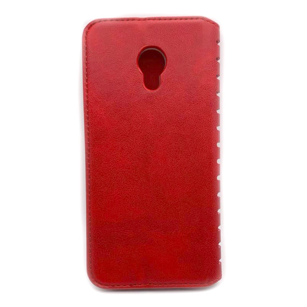 Книжка leather folio для Meizu M5 (M611) червона-1