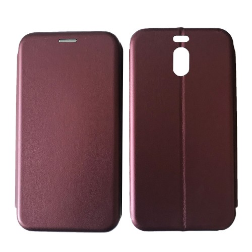 Книжка Premium для Meizu M6 Note бордова-0