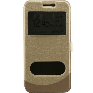 Книжка Wave Cover Samsung J530/J5 (2017) (золотой)-0