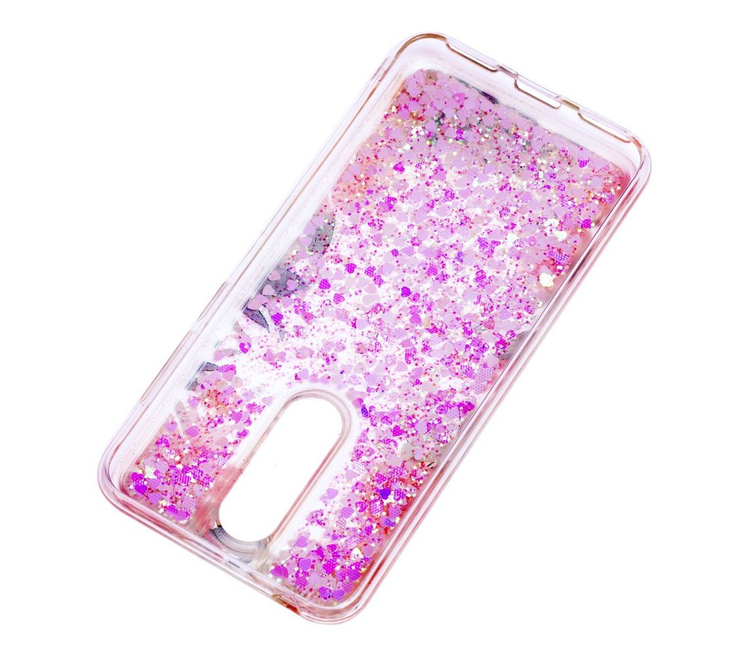 Накладка Lovely Stream для Meizu M6 Note (M721) "Flowering corners" (переливається)-2