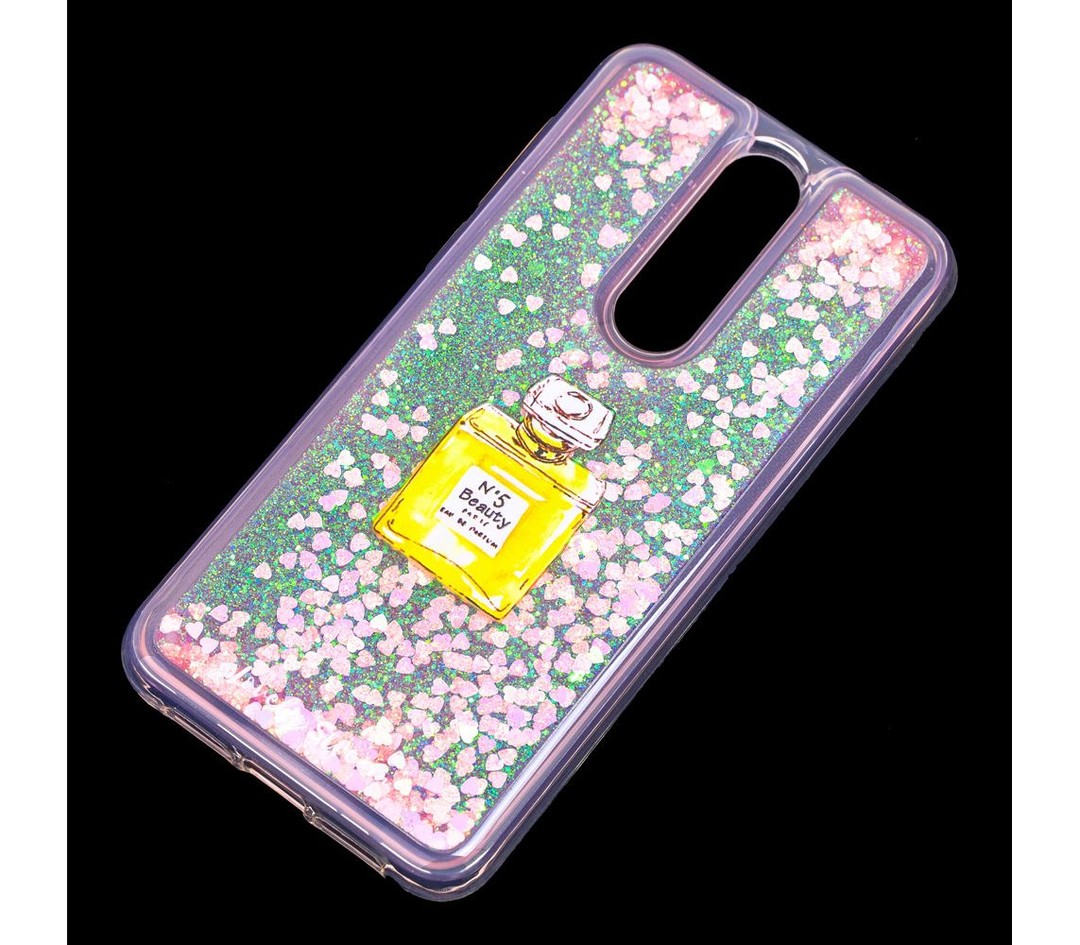 Накладка Lovely Stream для Meizu M8 (M813) (number 5 beauty Paris) (переливаєься)-1