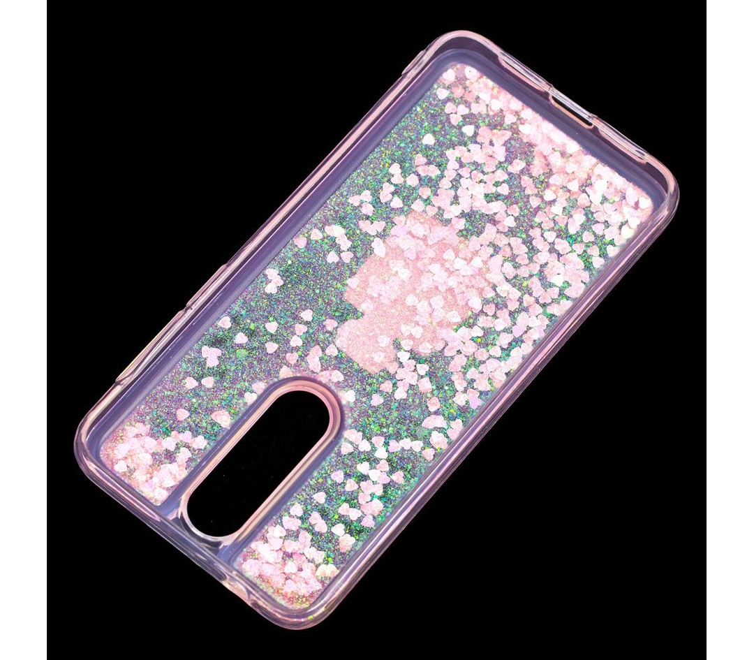 Накладка Lovely Stream для Meizu M8 (M813) (number 5 beauty Paris) (переливаєься)-2