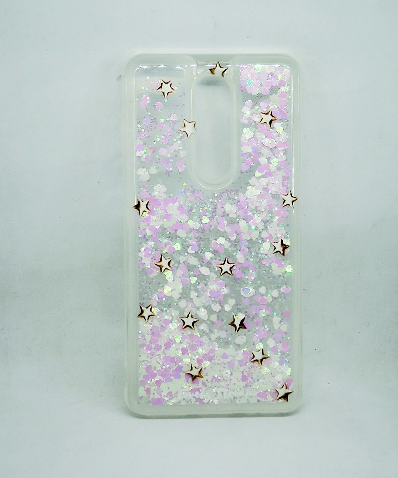 Накладка Lovely Stream для Meizu M8 Note (M822) (gold stars)-0