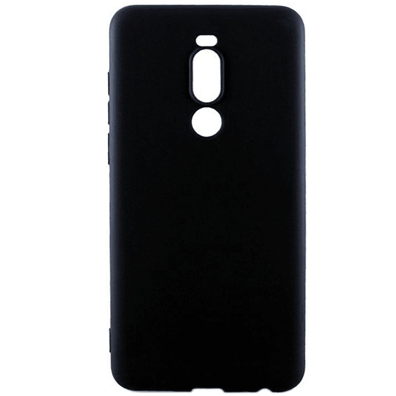 Накладка Soft-touch для Meizu M8 Note чорна-0