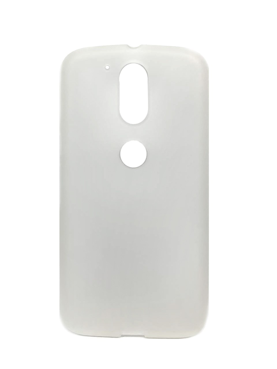 Накладка для Moto G4 / G4 Plus білий силікон-0
