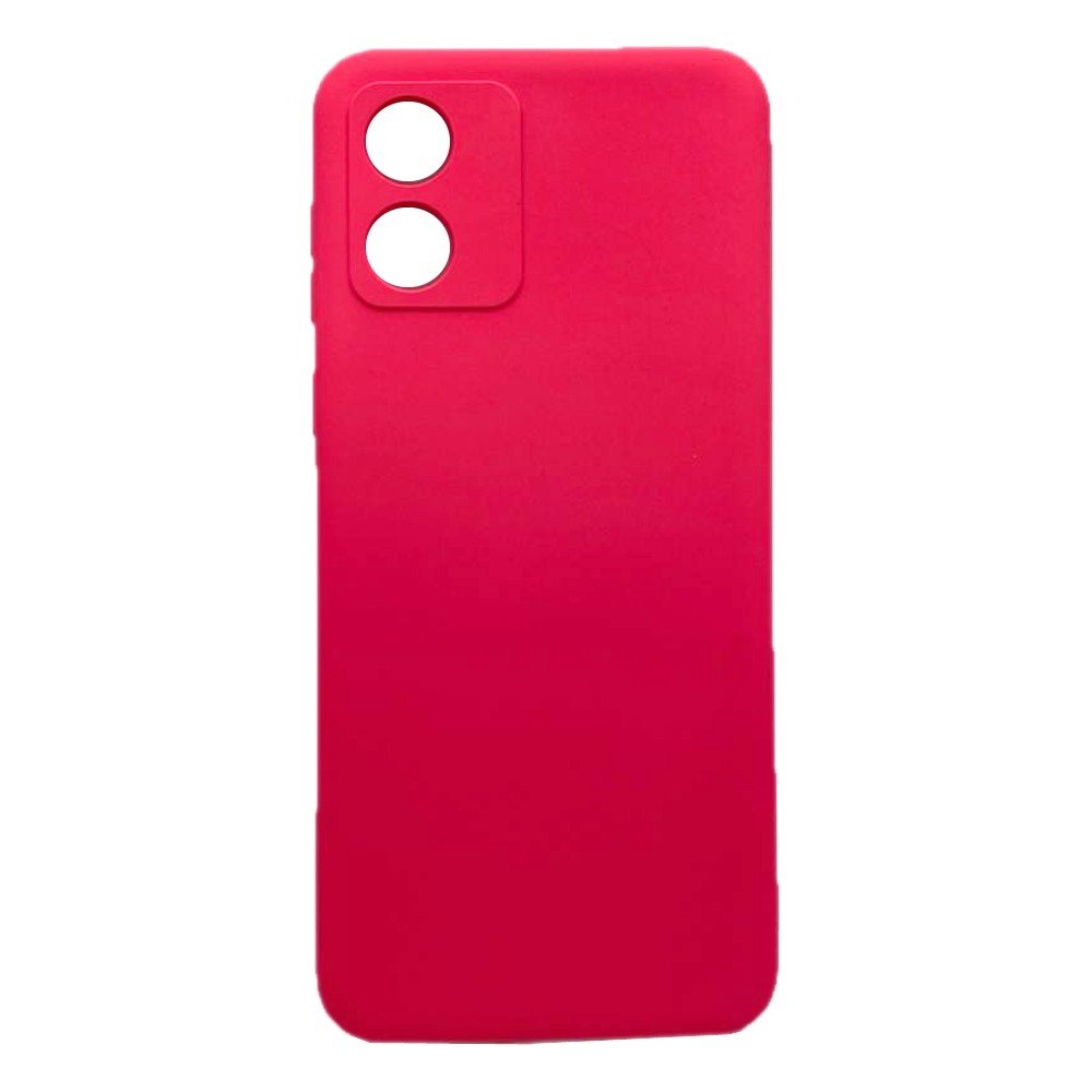 Silicone Case Full Camera для Moto E13 Hot pink-0