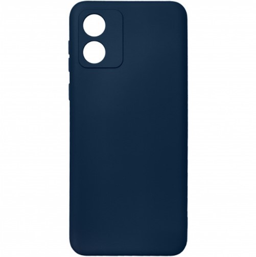 Full Silicone Case для MOTOROLA E13 4G (Midnight Blue)-0