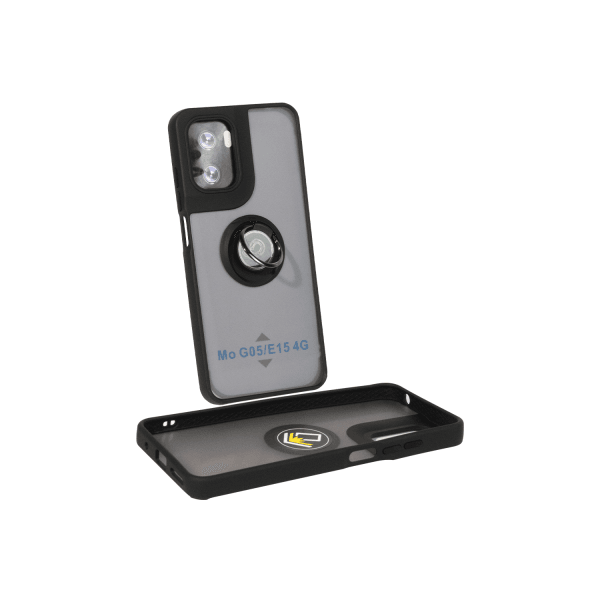Накладка Totu Gingle Ring для MOTOROLA G15 / G05 / E15 чорна-0