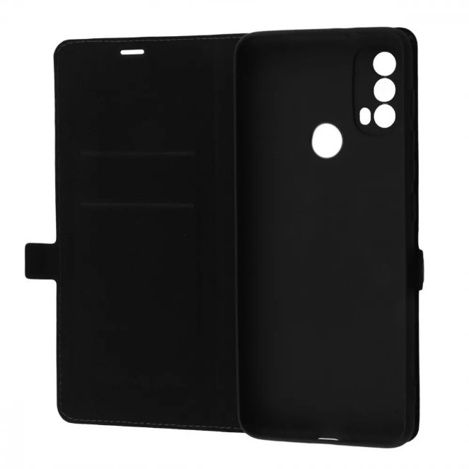 Книжка Snap Case для Moto E40/ E20 / E30  (black)-2