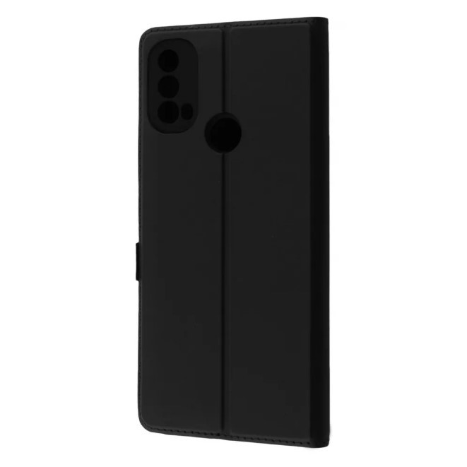 Книжка Snap Case для Moto E40/ E20 / E30  (black)-1