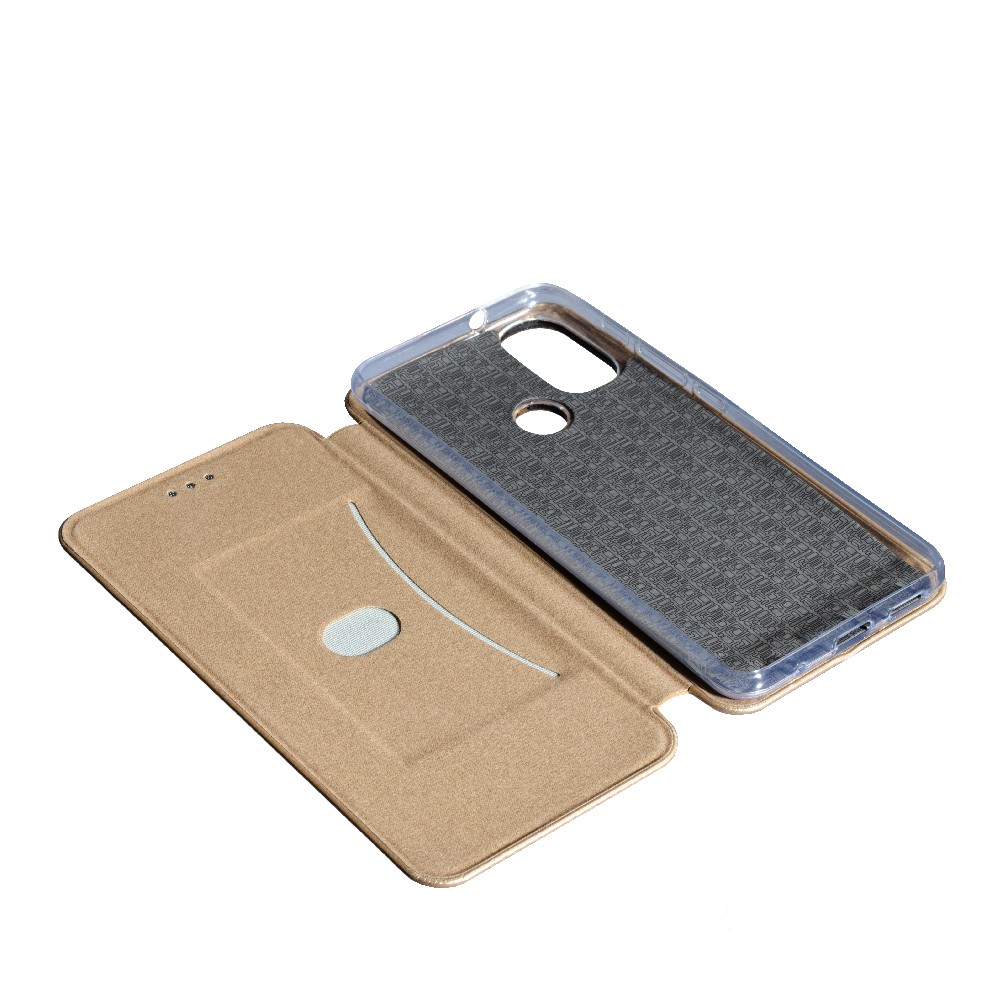 Книжка Premium New для Motorola E20 / E30 / E40 Золота-2