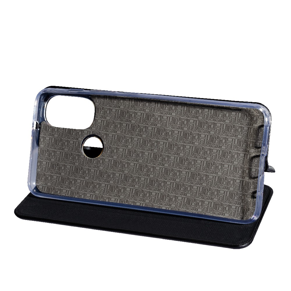 Книжка Premium New для Motorola E20 / E30 / E40 Чорна-3