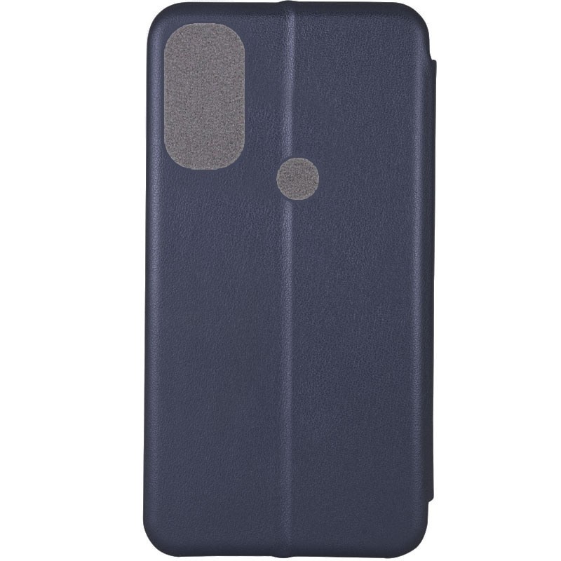 Книжка Premium для Motorola Moto E40/E20/E30 темно-синя-1