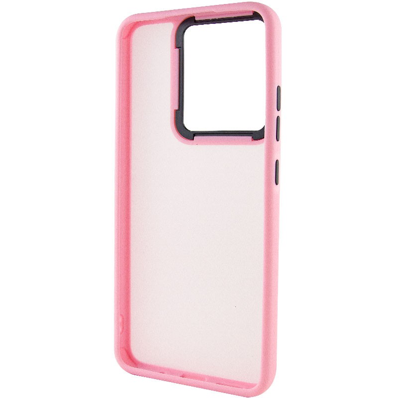 Накладка TPU+PC Lyon Frosted для Moto E40/E20/E30 (Pink)-2
