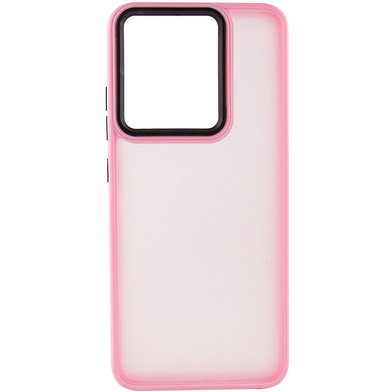 Накладка TPU+PC Lyon Frosted для Moto E40/E20/E30 (Pink)-0