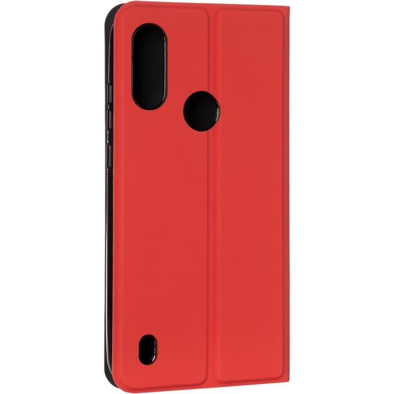 Книжка Shell Case для Motorola E6i/E6S червона-1