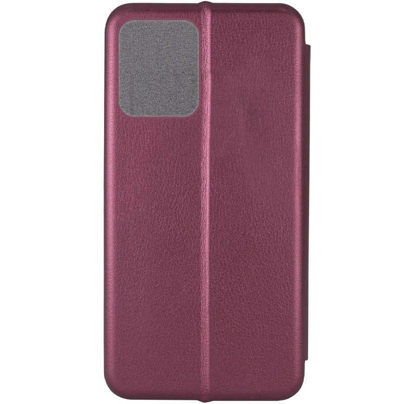 Книжка Premium для Oppo A74  марсала-1