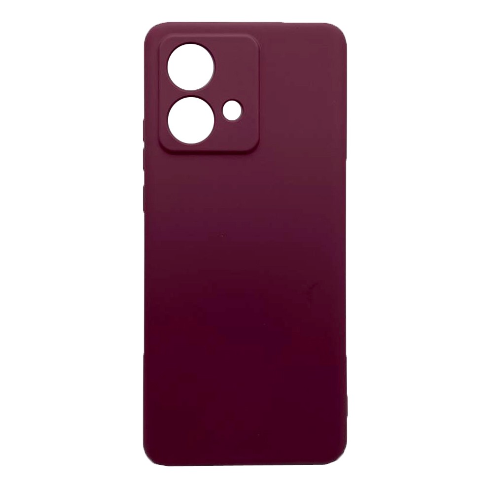 Silicone Case Full Camera для Moto Edge 40 NEO Marsala-0