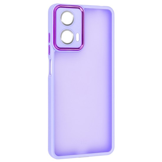 Накладка Luxury Metal Lens для MOTO G04/G04S/G24 бузкова-0