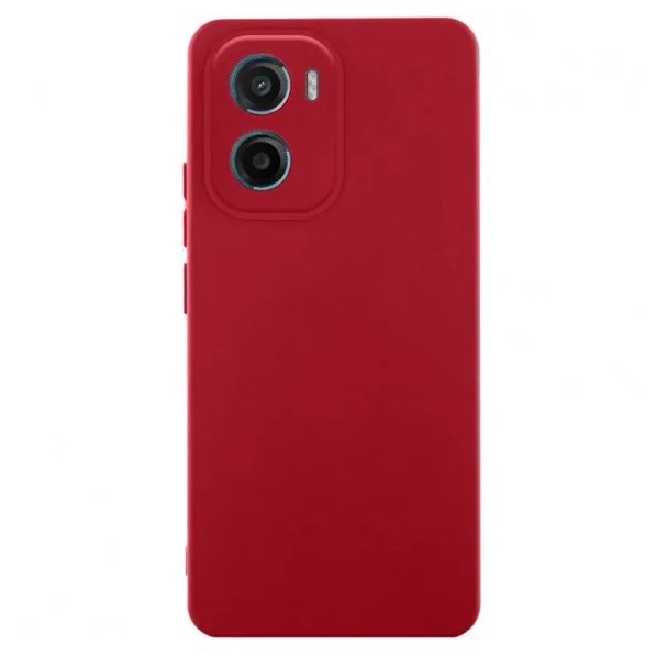 Silicone Case Full Camera для Moto G06 Rose red-0