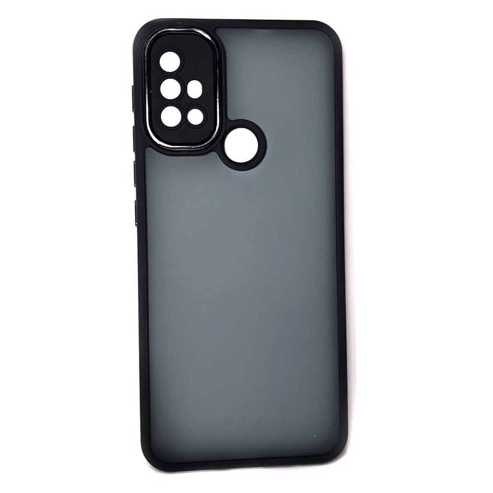 Накладка Luxury Metal Lens для MOTOROLA G10/G20/G30 (Чорний)-0