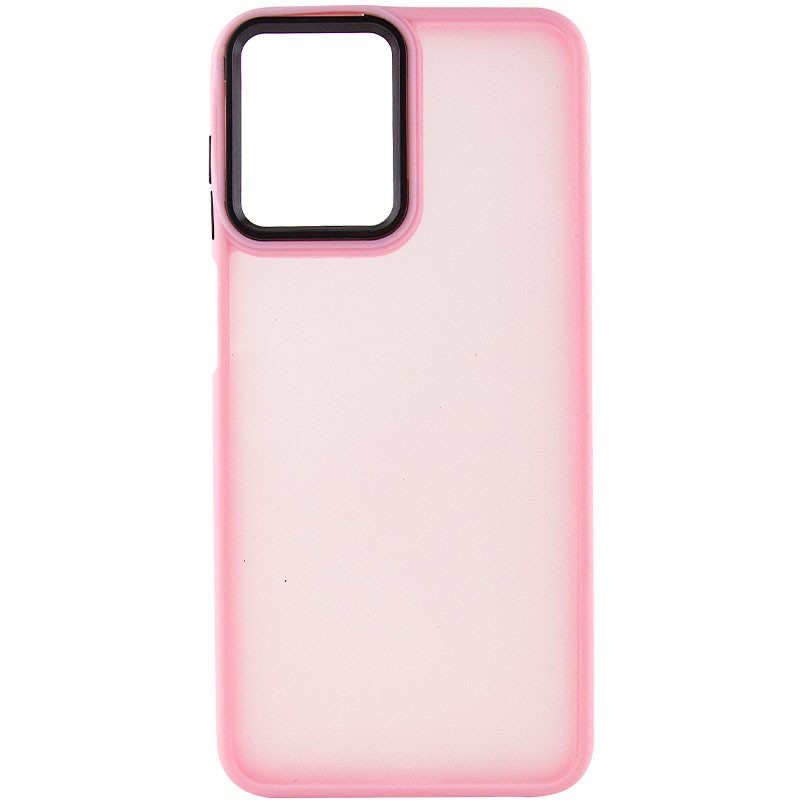Накладка TPU+PC Lyon Frosted для Moto G15 (Pink)-0