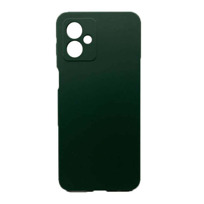 Silicone Case Full Camera для Moto G14 Dark green-0