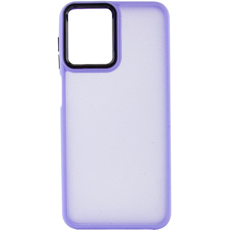 Накладка TPU+PC Lyon Frosted для Moto G14 (Purple)-0