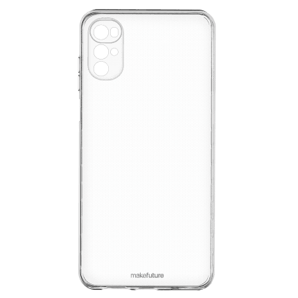 Накладка Premium для Moto G22 силікон (прозорий)-0