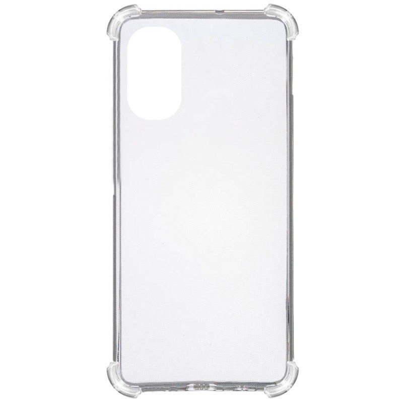Накладка GETMAN Ease logo WXD для Motorola Moto G22/E32 прозорий-0